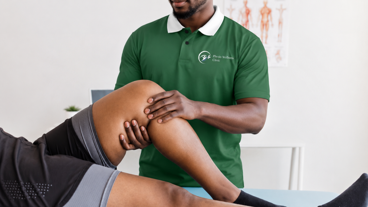 Physiotherapy treatment session